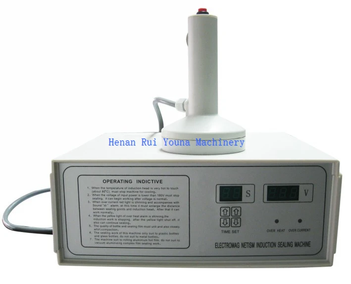 Glass Bottle Lid Induction Sealing Machine