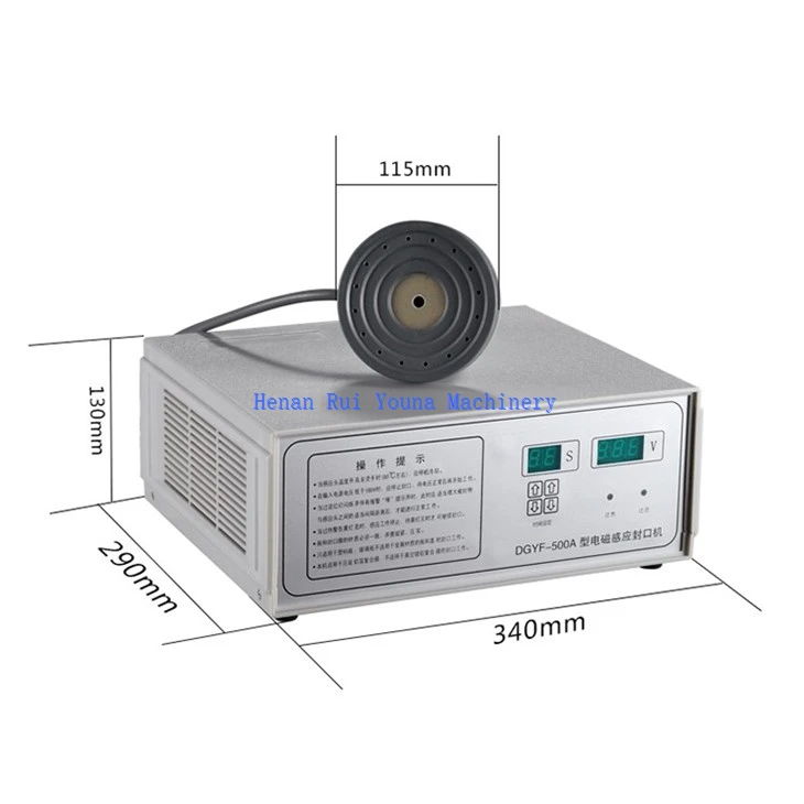 Glass Bottle Lid Induction Sealing Machine